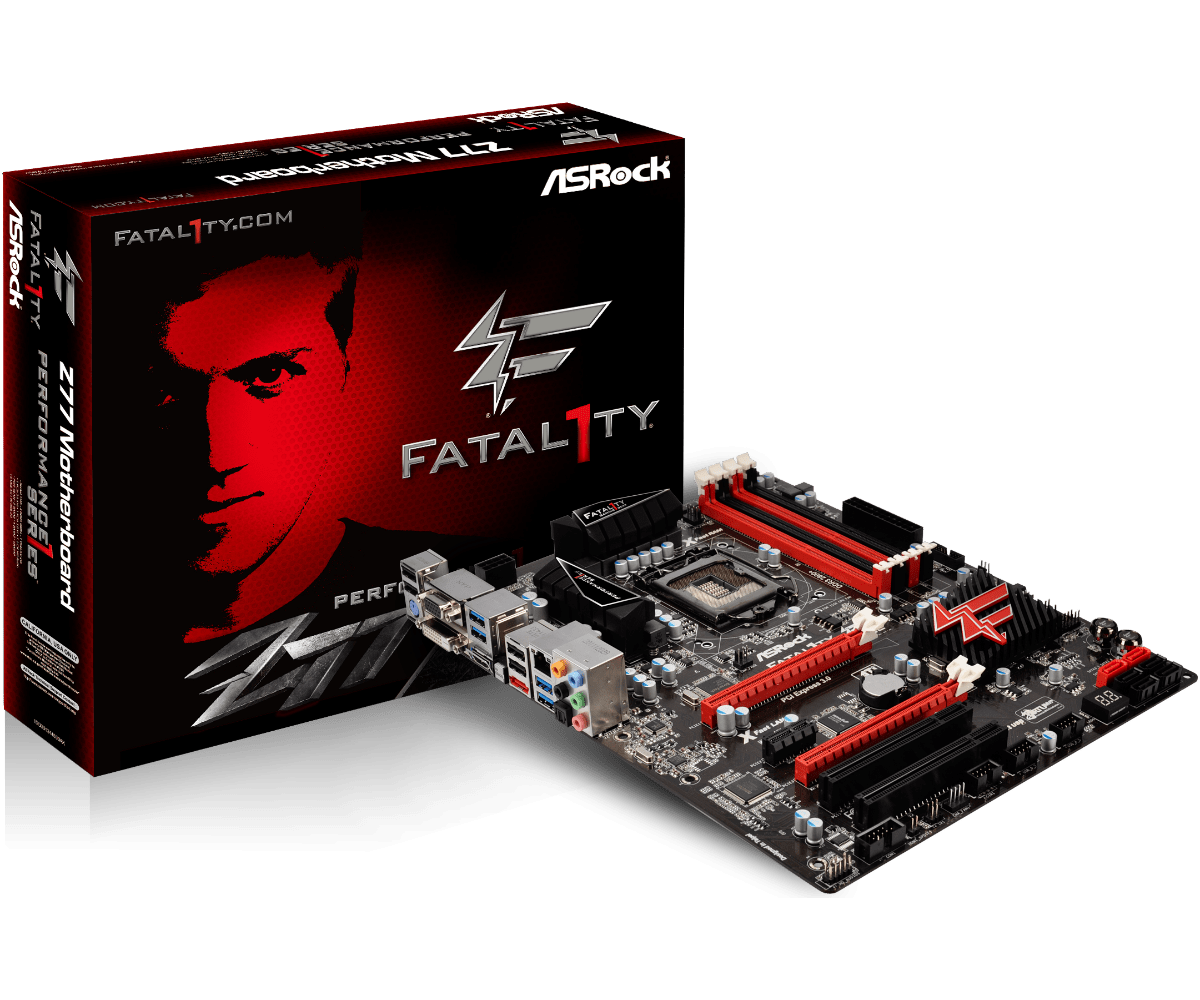 Fatal1ty Z77 Performance Product Photo